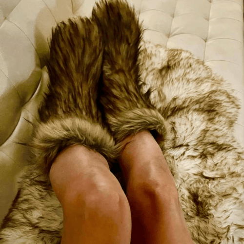 Women's Mid-Calf Fur Boots