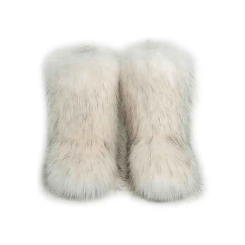 Women's Mid-Calf Fur Boots