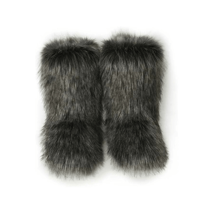 Women's Mid-Calf Fur Boots