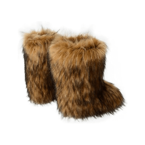 Women's Mid-Calf Fur Boots