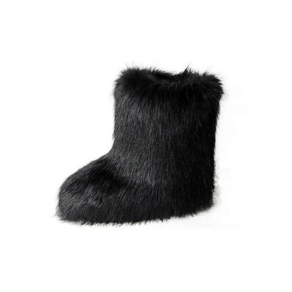 Women's Mid-Calf Fur Boots