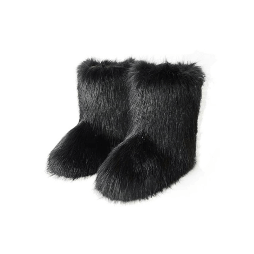 Women's Mid-Calf Fur Boots